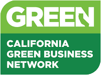 Green California business network logo
